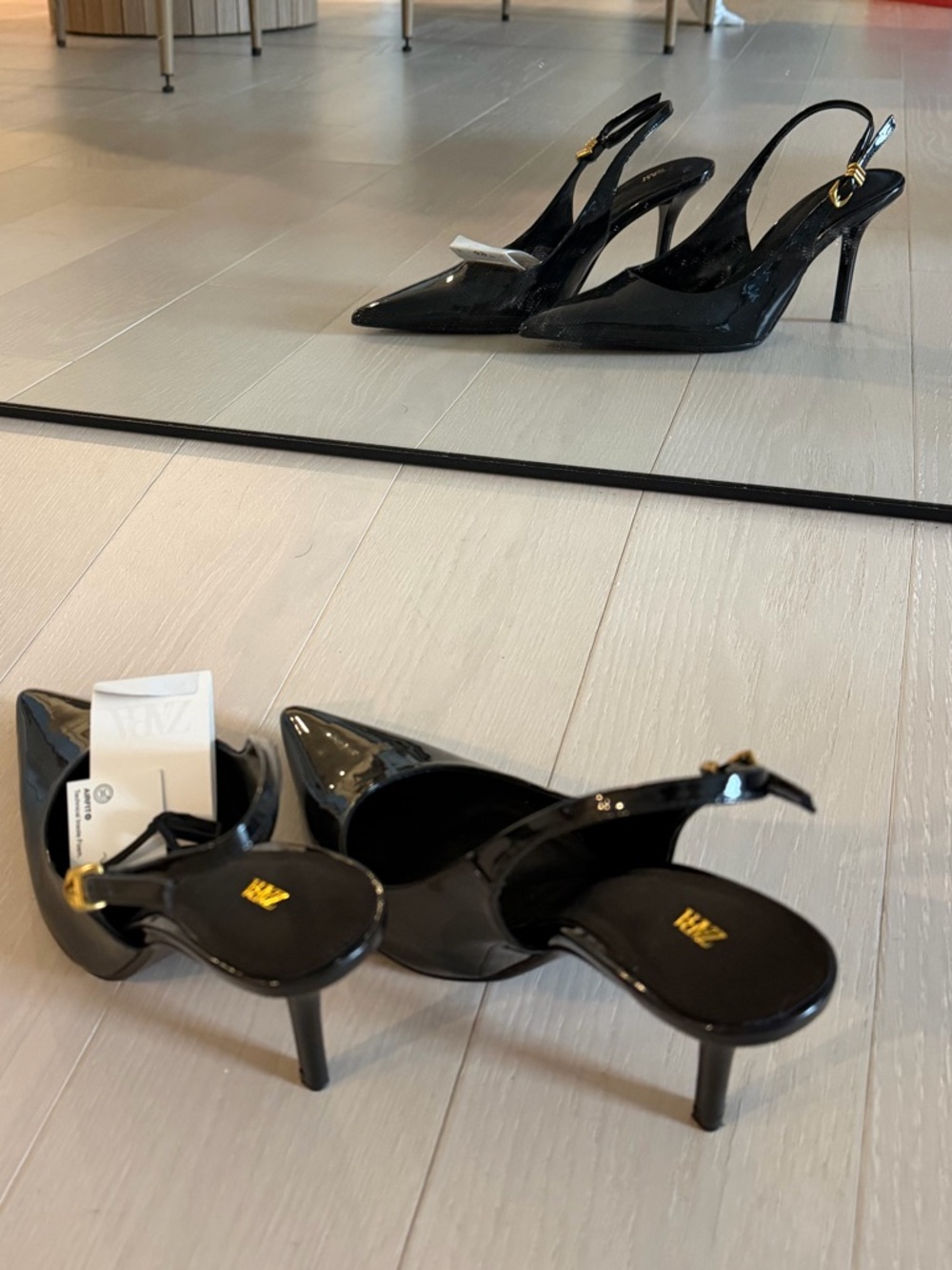 Zara metal buckle slingback - Picture 4 of 5